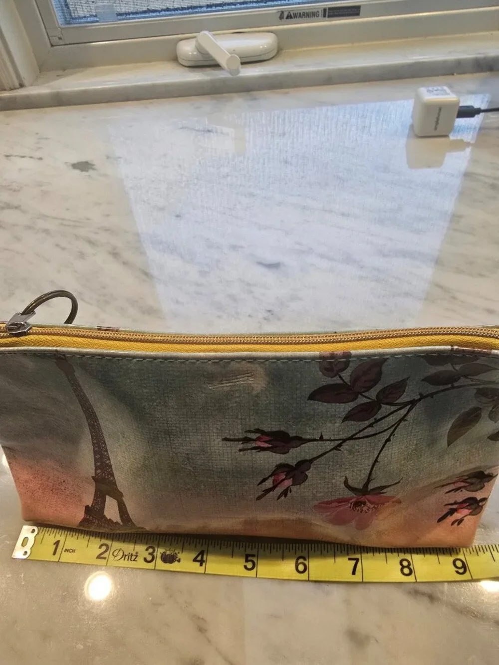 NWOT Papaya Mini Zip Bag - Picture 7 of 7